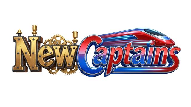 Logo concept, gold gear lettering with a red and blue streamliner. Not the chosen logo.